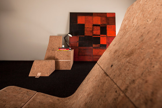Tumble Cork Chair&Table | Sessel | Movecho
