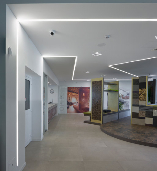 Line Pro light recessed system with trim | Recessed wall lights | Aqlus