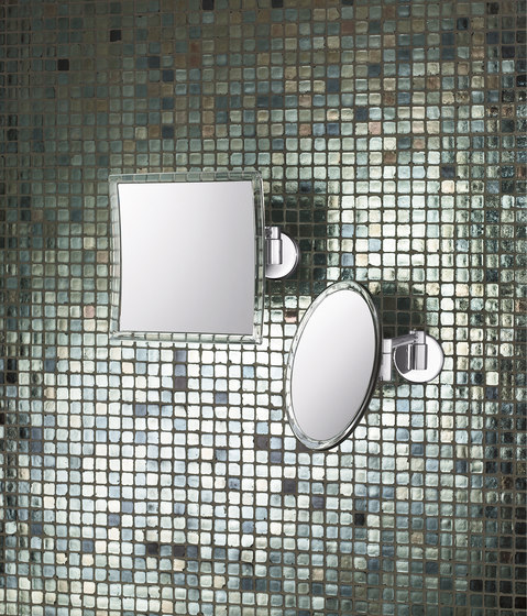 Hotellerie Free-standing magnifying mirror, 20 cm Ø mirror by Inda