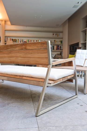 Salma Lumiere Low Bench | Benches | Wintons Teak