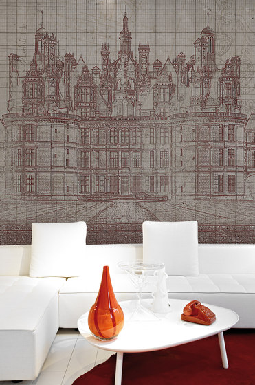 Chateaux | Wall coverings / wallpapers | Inkiostro Bianco