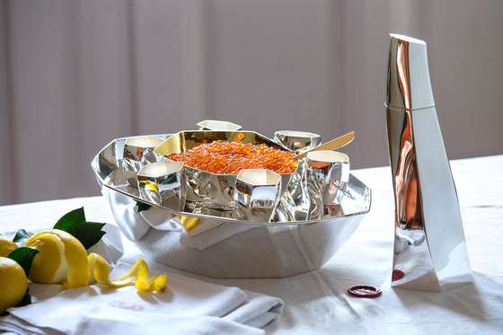 Thomas Bastide – Ikra Ice Dish | Ciotole | Wiener Silber Manufactur