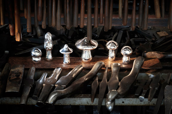 Wolfgang Joop – Magic Mushrooms Candleholder | Bougeoirs | Wiener Silber Manufactur