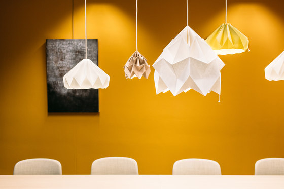 Chestnut – Wooden Origami | Suspended lights | Studio Snowpuppe