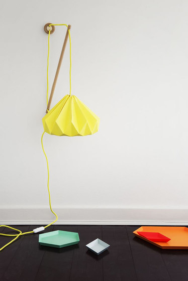Chestnut – Wooden Origami | Lampade sospensione | Studio Snowpuppe