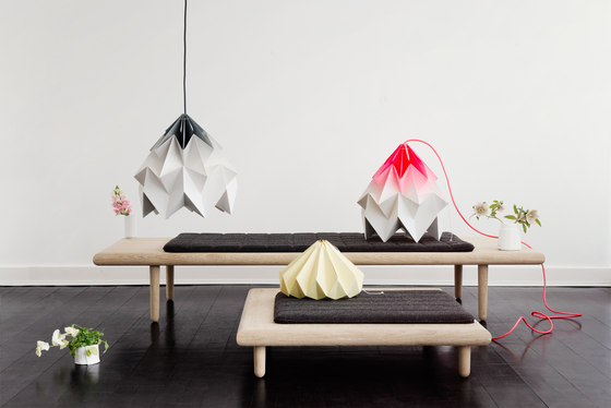 Chestnut – Wooden Origami | Suspended lights | Studio Snowpuppe