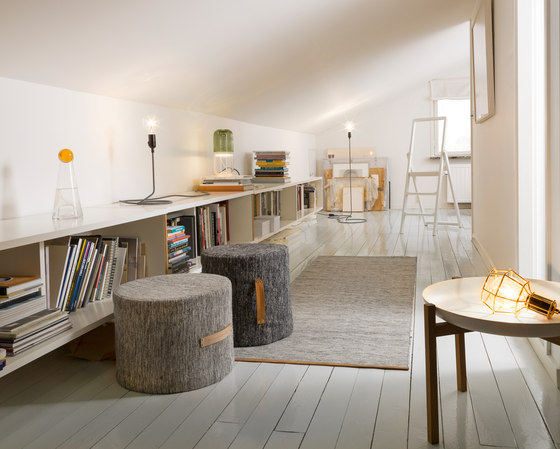 Björk stool low | Poufs / Polsterhocker | Design House Stockholm