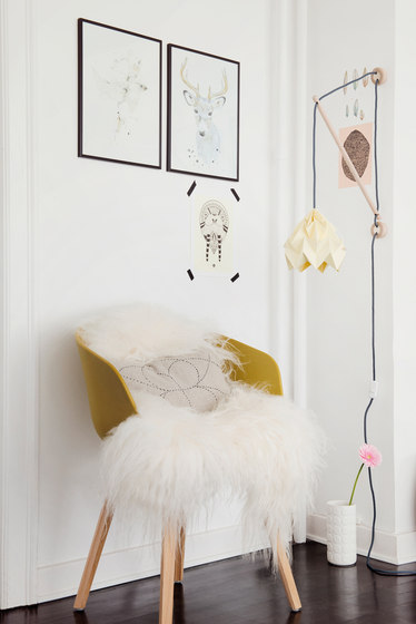 Klimoppe Moth Bi Color – White/Grey | Lámparas de pared | Studio Snowpuppe