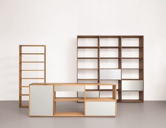 DASREGAL customized shelf- and sideboardsystem | Scaffali | Sanktjohanser