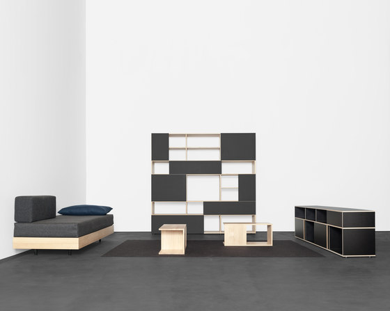 TEKTUR customized shelf- and sideboardsystem | Estantería | Sanktjohanser