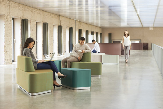 Organic Office Lounge Modules | Sofas | Viasit