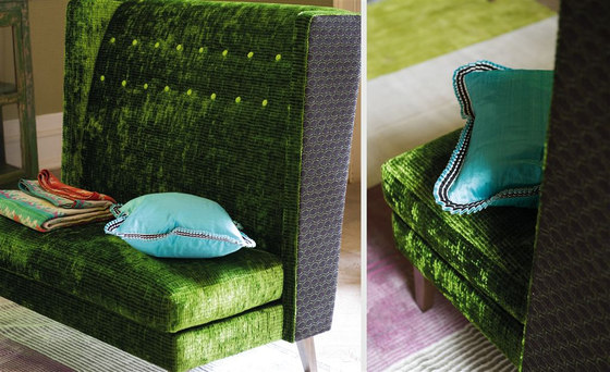 Castellani Fabrics | Gautrait - Violet | Tissus de décoration | Designers Guild