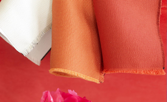 Striato Fabrics | Striato - Scarlet | Drapery fabrics | Designers Guild