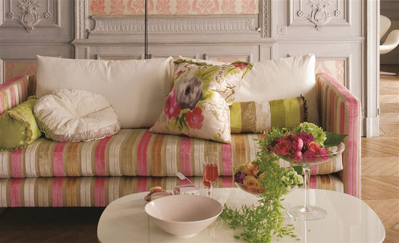 Racine Fabrics | Cabriole - Camellia | Tissus de décoration | Designers Guild