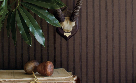 Stripes And Plaids Wallpaper | Blake Stripe Burlap | Wall coverings / wallpapers | Designers Guild