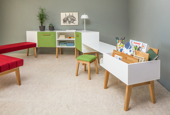 corpus for corner with lid  DBV-268 | Kids storage furniture | De Breuyn