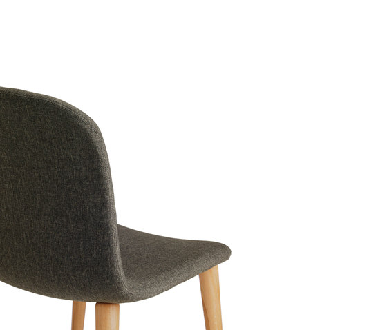 Bacco Chair in Fabric | Oak Legs | Chaises | Design Within Reach