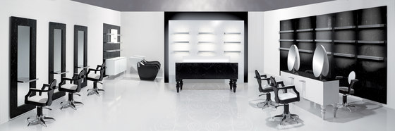 Parlor Wall | GAMMA STATE OF THE ART Salon Styling Stations by GAMMA & BROSS