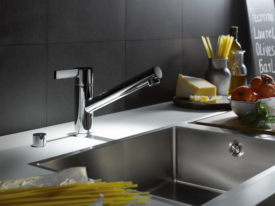 eno - Single-lever mixer Pull-out with spray function by Dornbracht