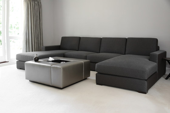 Brancusi stool | Poufs | The Sofa & Chair Company Ltd