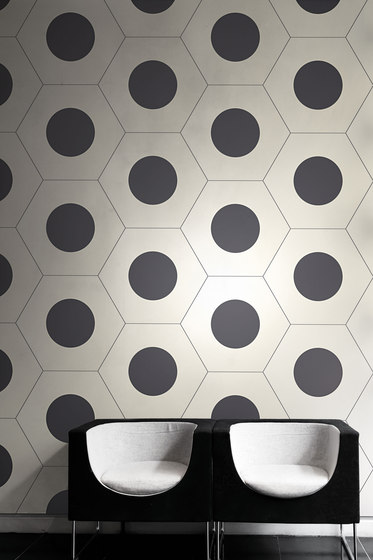 Cørebasics Dot-Negative Ashgrey | CB60DNA | Ceramic tiles | Ornamenta