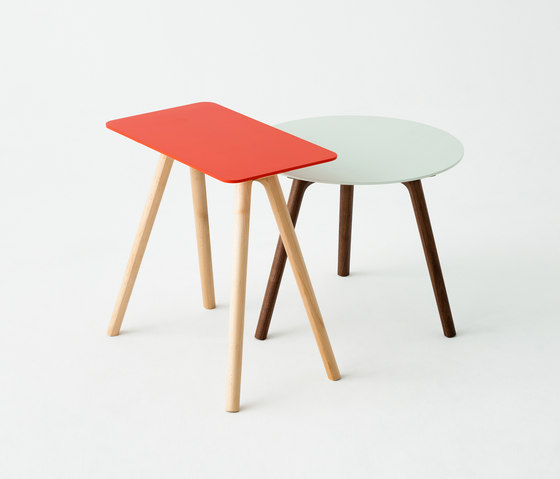 Nadia Side Table Round WN | Side tables | Meetee