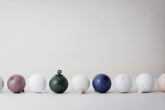 Rhombe Bauble | Objects | Lyngby Porcelæn