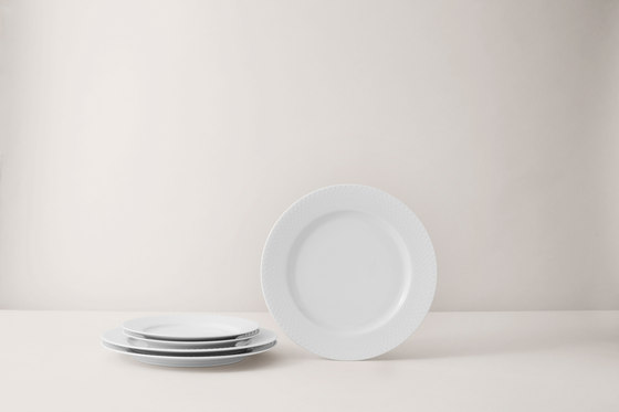 Rhombe Dinner plate | Geschirr | Lyngby Porcelæn