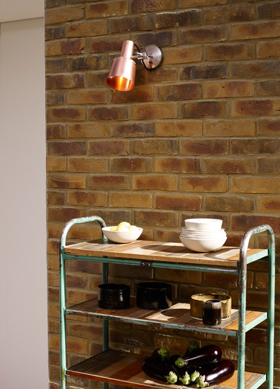 Chester Floor Light, Satin Copper, Black Braided Cable by Original BTC