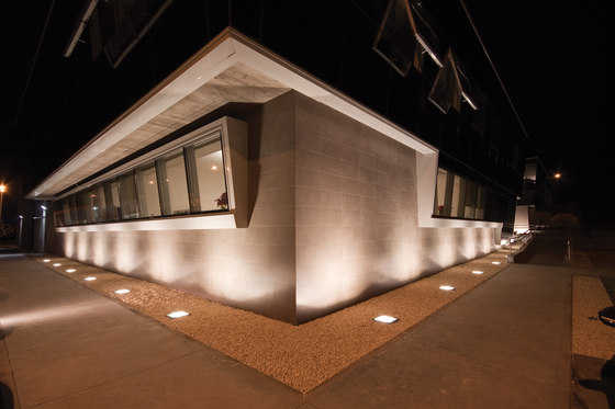 Cassiopea / Square Version - Asymmetric Optic | Outdoor floor lights | Ares