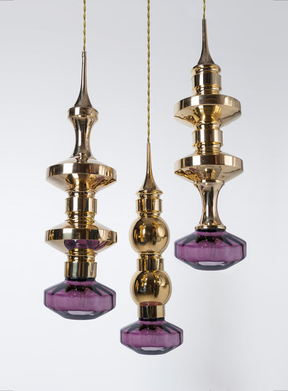 Minaret Spire Pendant | Lámparas de suspensión | Martin Huxford Studio