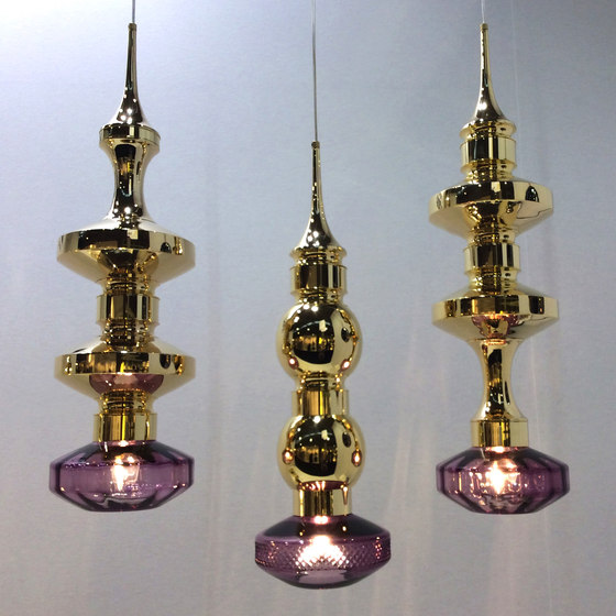 Minaret Spire Pendant | Suspended lights | Martin Huxford Studio