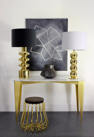Rococo Curve Table Lamp | Tischleuchten | Martin Huxford Studio