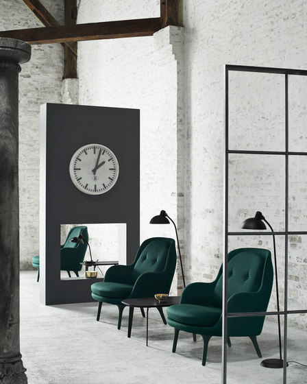 Fri™ | Lounge chair | JH5 | Textile | Oak base | Sillones | Fritz Hansen