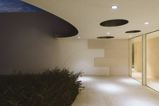Leila 165 CoB LED 230V / Painted Frame - Wide Beam 50° | Outdoor recessed ceiling lights | Ares