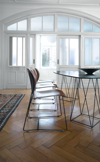 Cuoio Lounge stool | Poufs | Walter K.