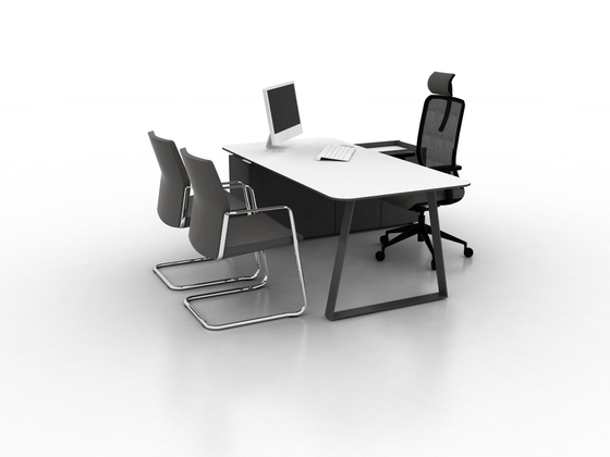 Coach Double office desk | Bureaux | Ergolain