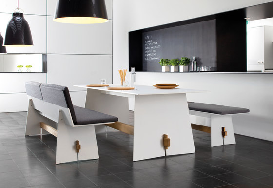 Tension rectangular table | Dining tables | conmoto