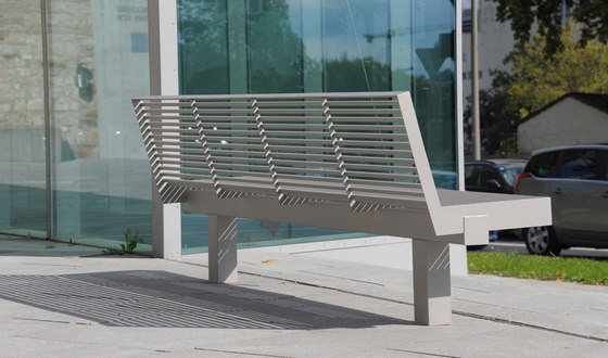 Sicorum M 100 Bench with armrests | Panche | BENKERT-BAENKE