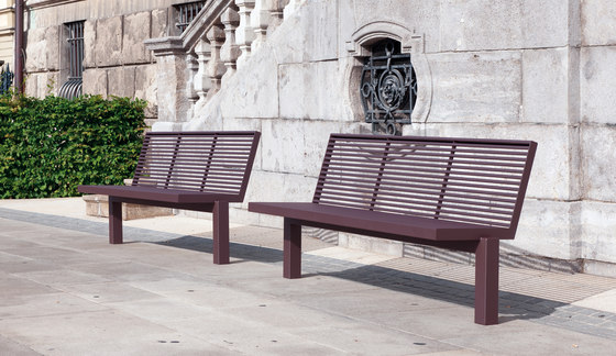 Sicorum M 400 Stool Bench with armrests | Bancos | BENKERT-BAENKE