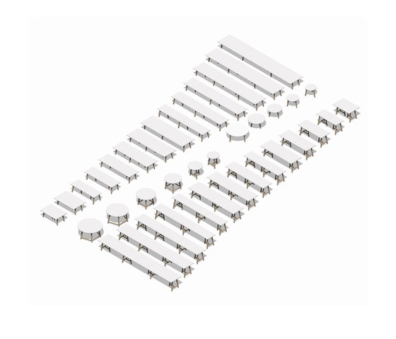 Beech Connect 100 rectangle | Contract tables | DUM