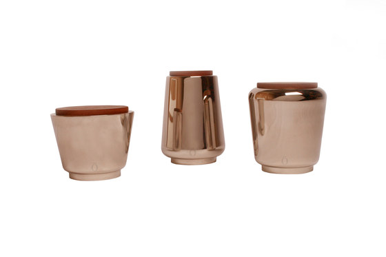 Scents Collection - Pottery Burn Small - steel | Kerzenständer / Kerzenhalter | Stabörd