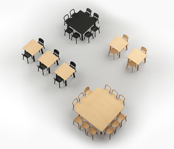 Beech Basic rectangle | Tables collectivités | DUM