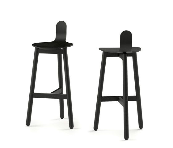 Beech Stool 45 flat | Bar stools | DUM