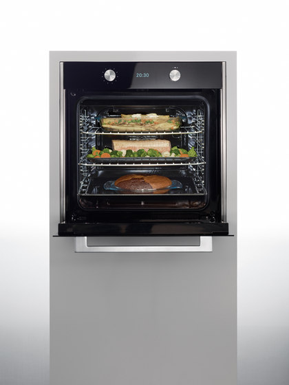 Frames by Franke Multifunctional Oven Touch FS 913 M Stainless Steel Glas Champagne | Ovens | Franke Home Solutions