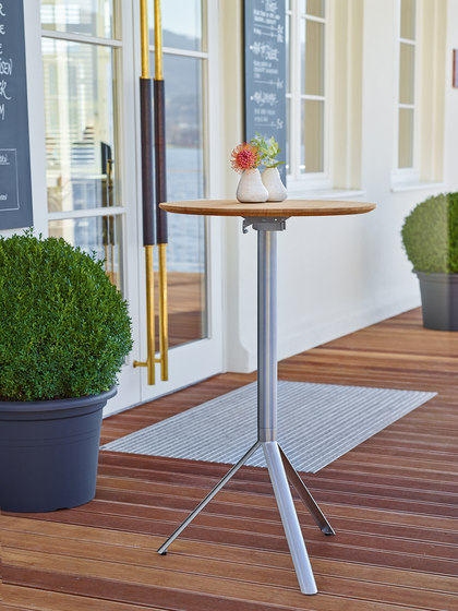 Trio Bistro Table, Tabletop HPL | Architonic