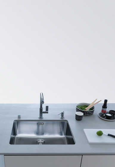 Kubus Sink KBX 110-34 Stainless Steel | Lavelli cucina | Franke Home Solutions