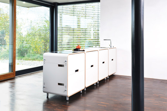 A la carte II modular kitchen | Compact kitchens | Stadtnomaden