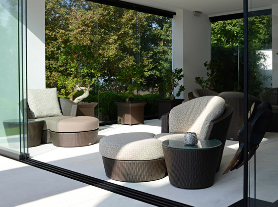 Eden Roc Combination with lounge chair | ottoman & a side table | Poltrone | Rausch Classics
