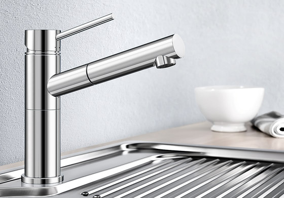 BLANCO ALTA Compact | Brushed Stainless Steel | Kitchen taps | Blanco